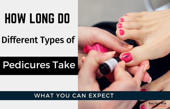 How Long Do Pedicures take & What to Expect