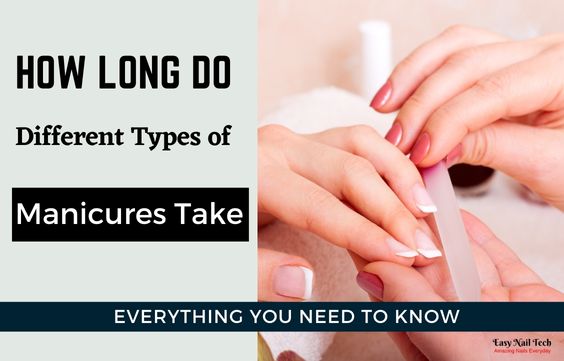 How Long do Manicures Really Take & What to Expect